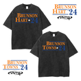 Load image into Gallery viewer, New York Knicks Political 24 Brunson Hart T-Shirt
