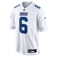 Load image into Gallery viewer, Jaxson Dart #6 New York Giants 2025 White Gameday NFL Swingman Jersey
