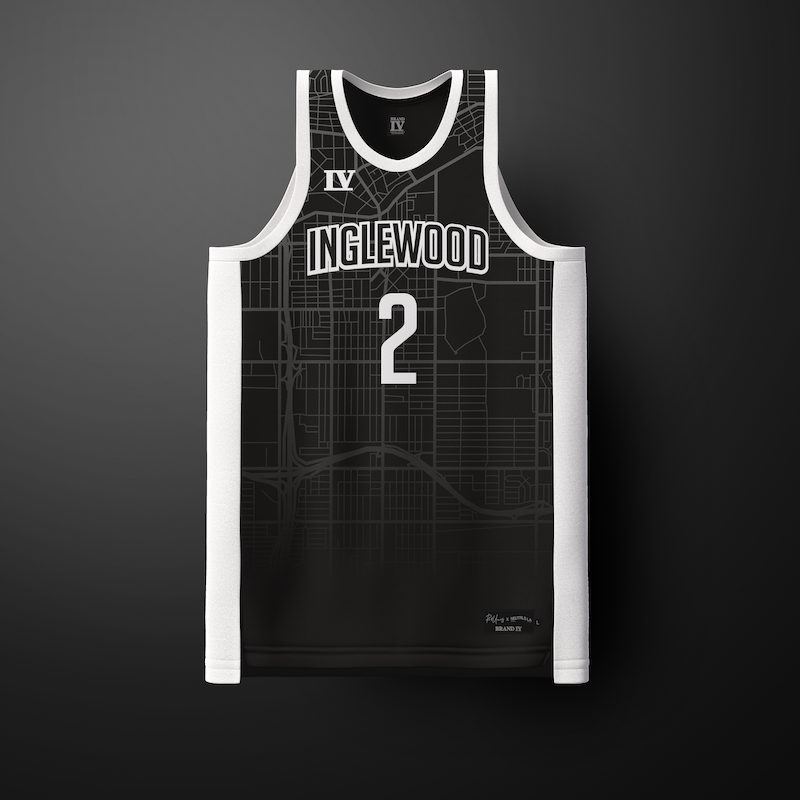 BRAND IV LOS ANGELES "INGLEWOOD" CUSTOM JERSEY