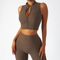 Load image into Gallery viewer, Los Angeles Ribbed Sports Bra & Leggings Set - MOCHA NEUTRLS
