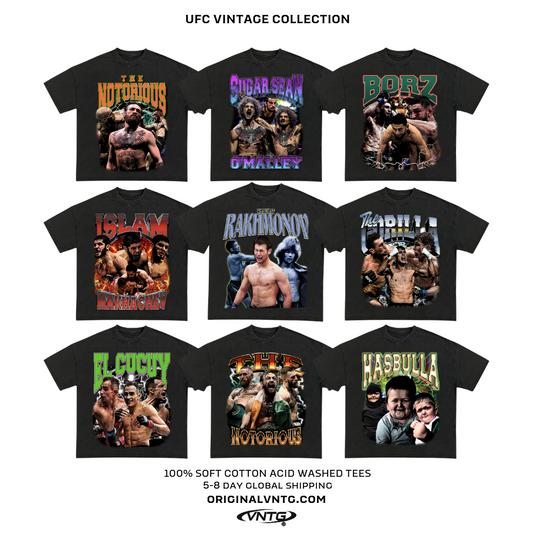 KHAMZAT CHIMAEV 'BORZ' UFC VINTAGE GRAPHIC TEE