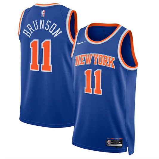 Jalen Brunson #11 New York Knicks NBA 2024 Standard Swingman Jersey