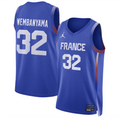 Load image into Gallery viewer, Victor Wembanyama #32 France Olympics 2024 Swingman Jersey - San Antonio Spurs
