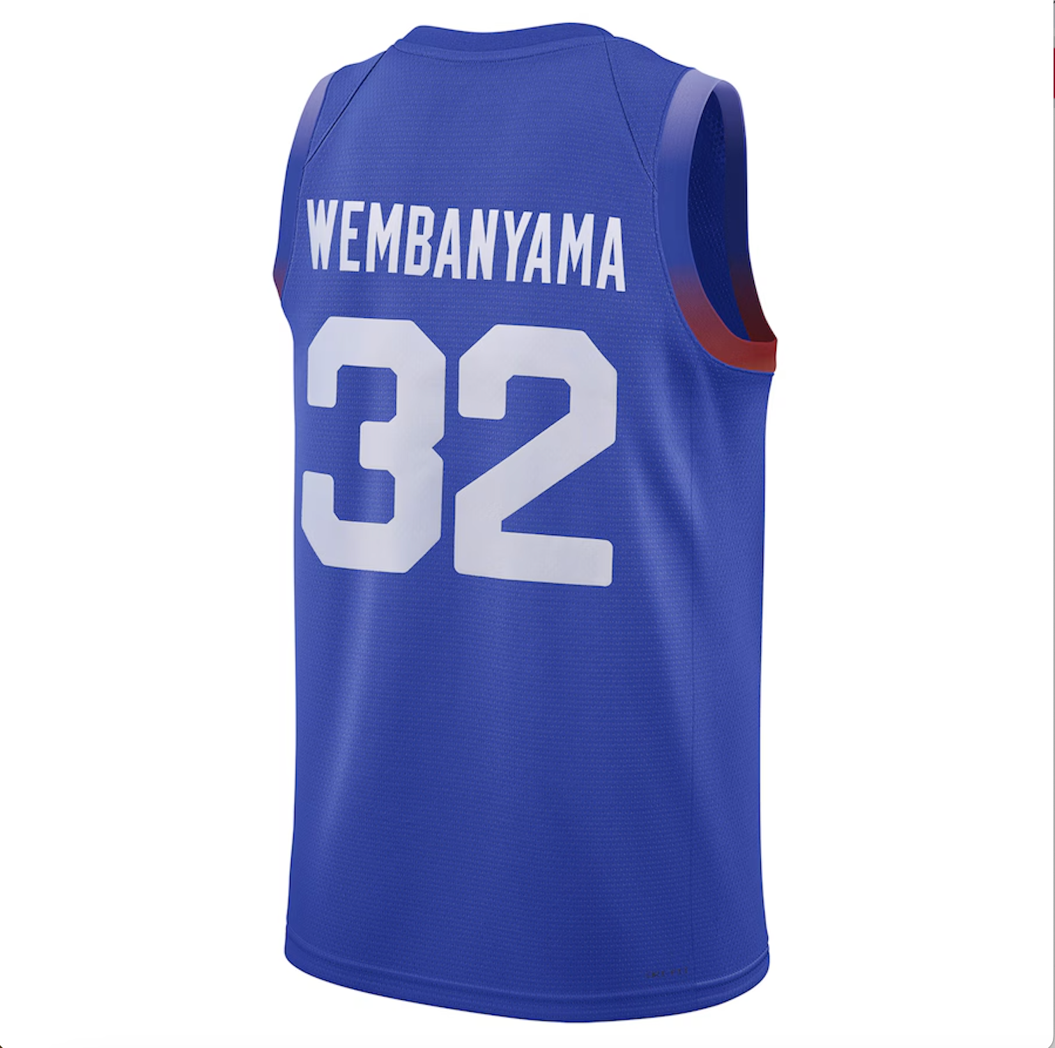 Victor Wembanyama #32 France Olympics 2024 Swingman Jersey - San Antonio Spurs