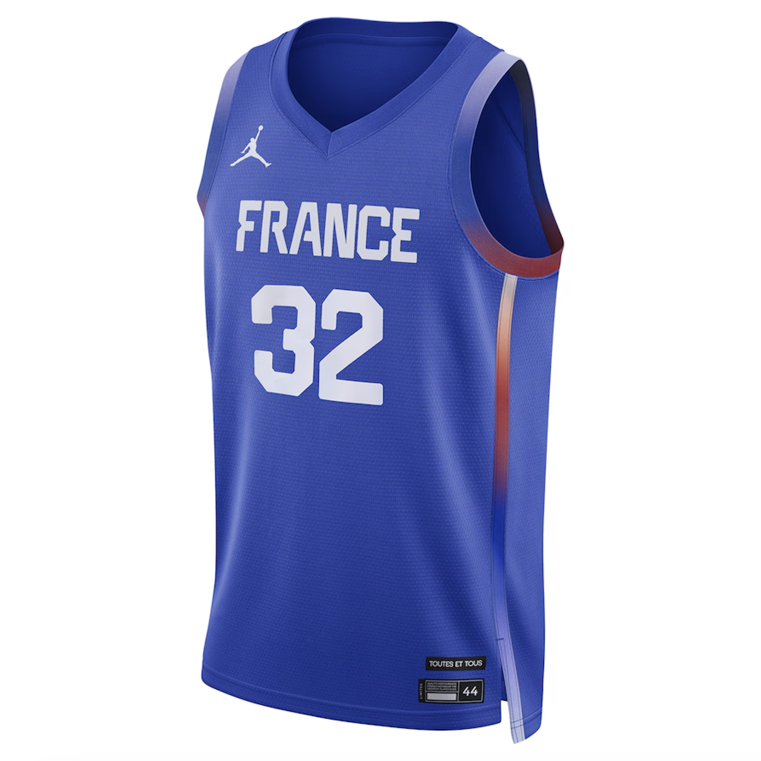 Victor Wembanyama #32 France Olympics 2024 Swingman Jersey - San Antonio Spurs