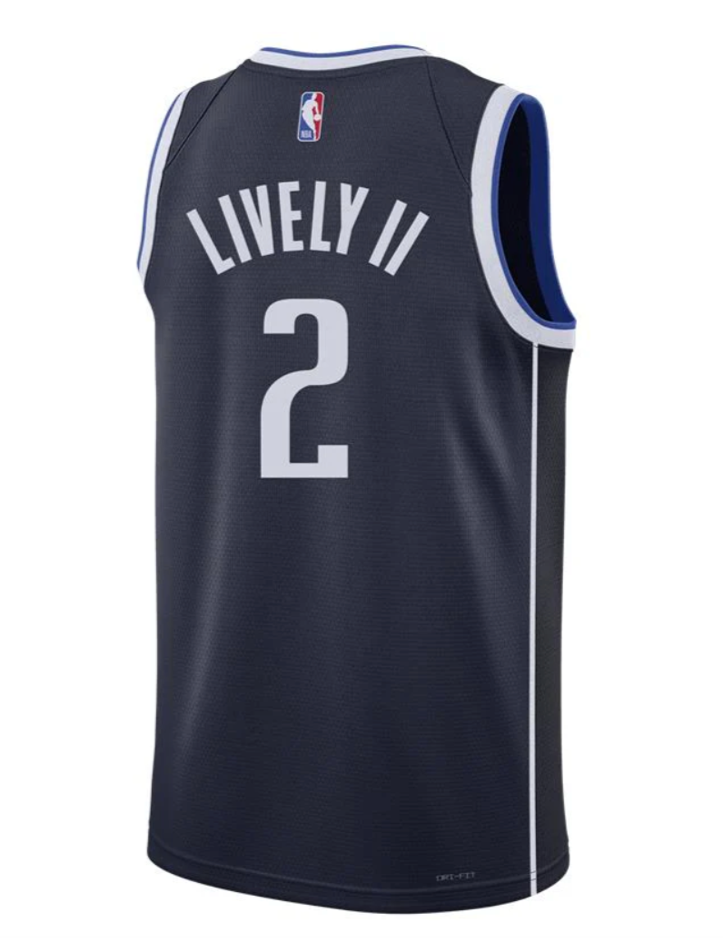 Dereck Lively II #2 Dallas 2024-25 Swingman NBA Jersey (Navy Blue)