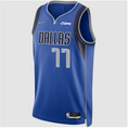 Load image into Gallery viewer, Luka Doncic #77 Dallas 2024-25 Swingman NBA Jersey (Blue)
