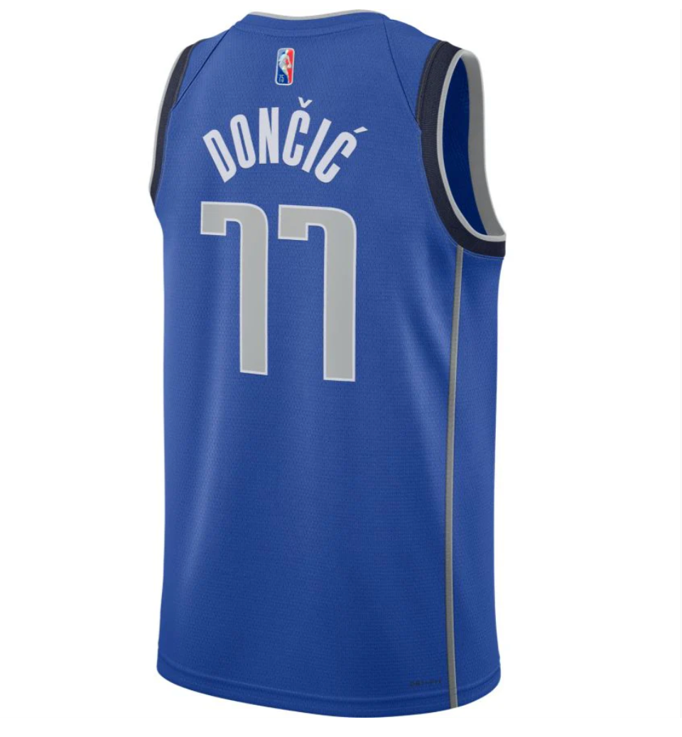 Luka Doncic #77 Dallas 2024-25 Swingman NBA Jersey (Blue)