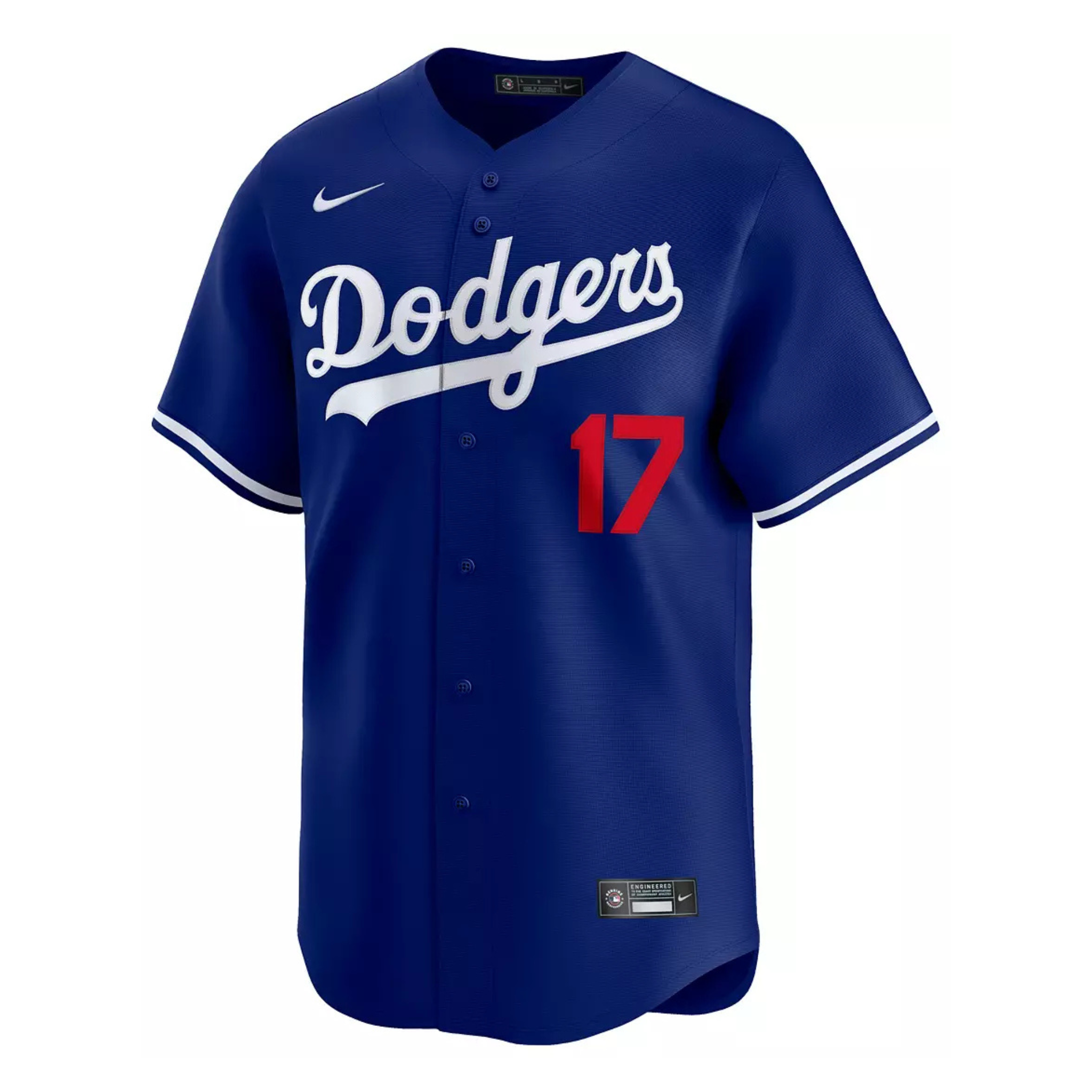Shohei Ohtani #17 Los Angeles Dodgers 2025 Blue Alternate Limited Player Swingman Jersey