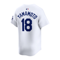 Load image into Gallery viewer, Yoshi Yamamoto #18 Los Angeles Dodgers 2025 White Home Limited Player Swingman Jersey
