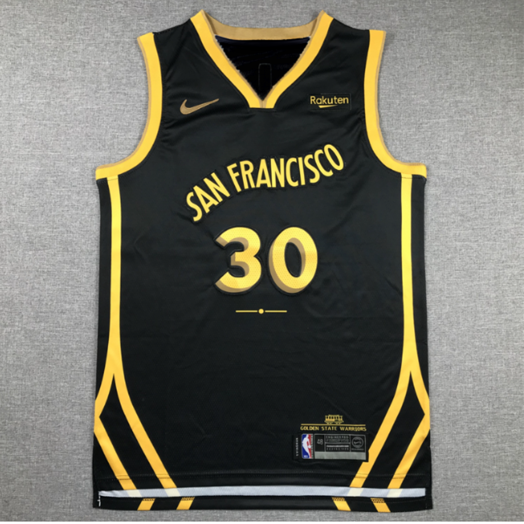 Steph Curry #30 City Edition NBA Standard Jersey