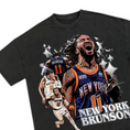 Load image into Gallery viewer, New York Knicks Jalen Brunson 2024 Vintage Graphic T-Shirt | 100% CozyComfort Cotton
