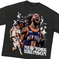 Load image into Gallery viewer, New York Knicks Jalen Brunson 2024 Vintage Graphic T-Shirt | 100% CozyComfort Cotton
