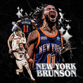 Load image into Gallery viewer, New York Knicks Jalen Brunson 2024 Vintage Graphic T-Shirt | 100% CozyComfort Cotton
