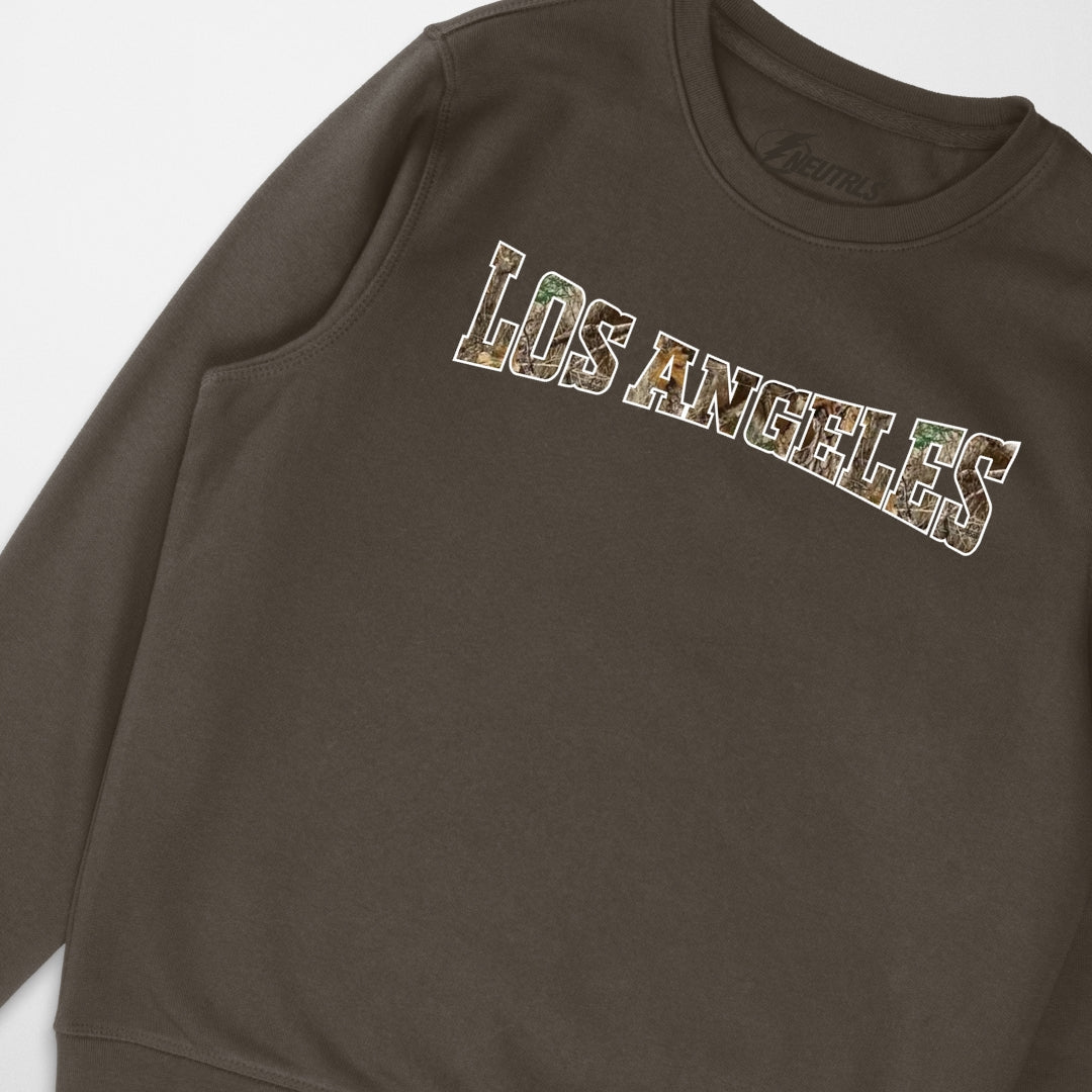 LOS ANGELES MILITARY CREWNECK SWEATER