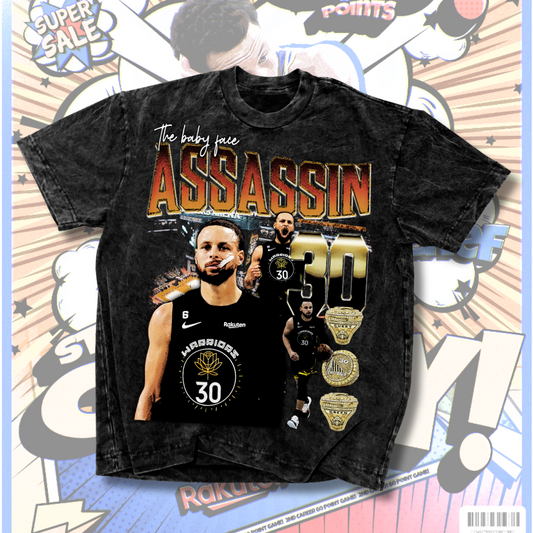 BABY ASSASSIN VINTAGE GRAPHIC TEE