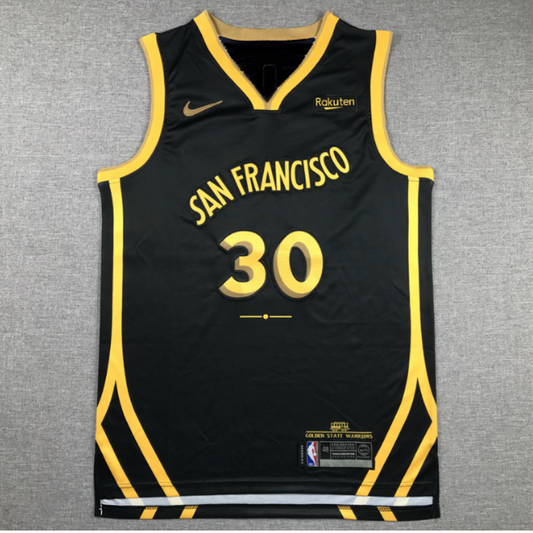 Steph Curry #30 City Edition NBA Standard Jersey