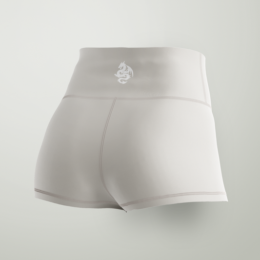 Yoga Shorts - CRÉME NEUTRLS