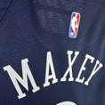 Load image into Gallery viewer, Tyrese Maxey #0 Philadelphia 76ers NBA City 2023-24 Edition Swingman Jersey
