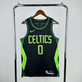 Load image into Gallery viewer, Jayson Tatum #0 Boston Celtics NBA 2024-25 City Edition Swingman Jersey
