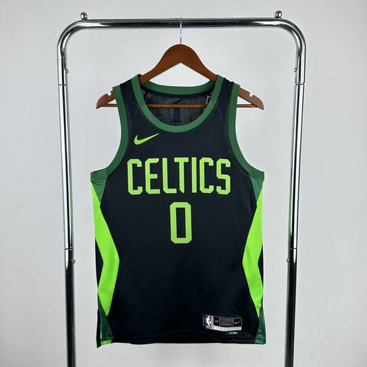 Jayson Tatum #0 Boston Celtics NBA 2024-25 City Edition Swingman Jersey