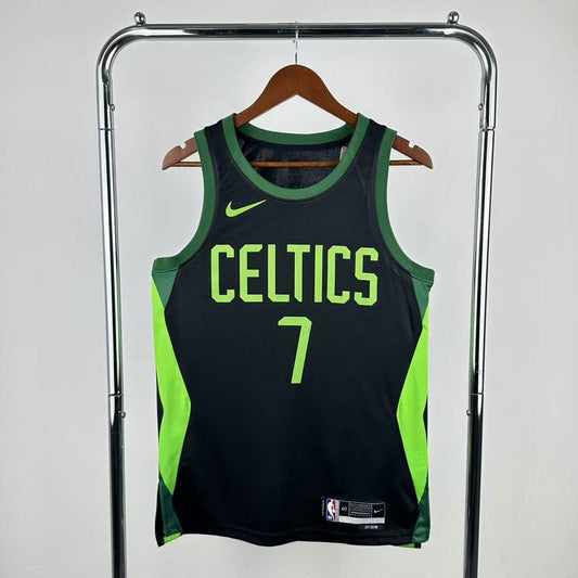 Jaylen Brown #7 Boston Celtics NBA 2024-25 City Edition Swingman Jersey