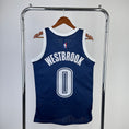 Load image into Gallery viewer, Russell Westbrook #0 Oklahoma City Thunder City Edition NBA Swingman Jersey
