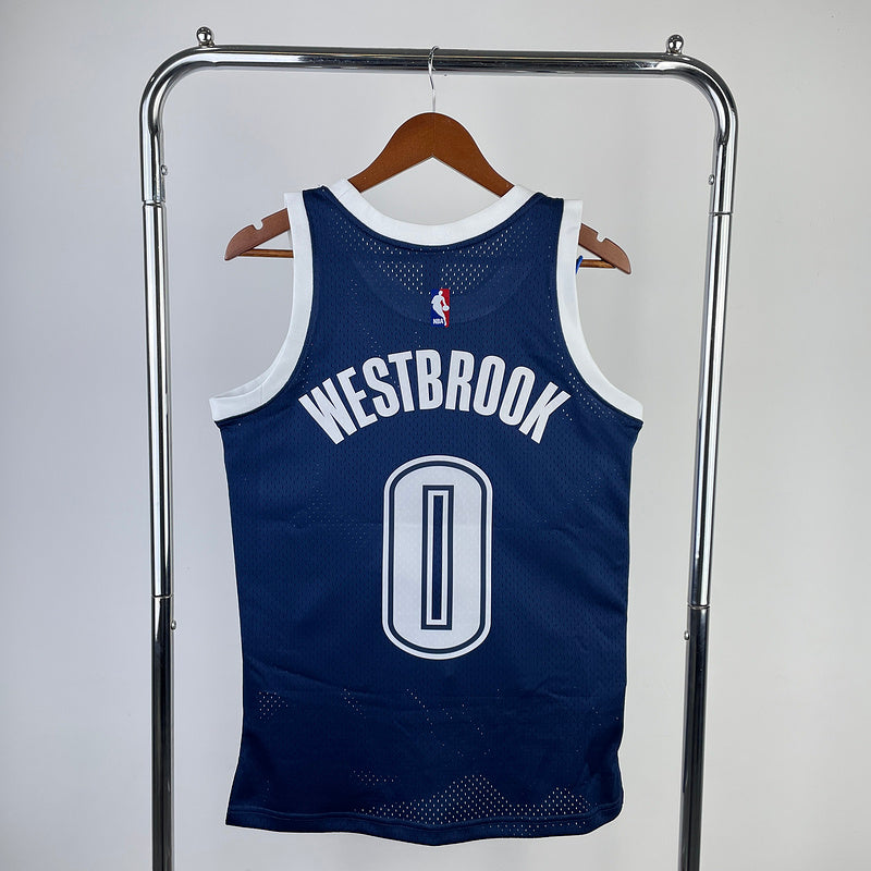 Russell Westbrook #0 Oklahoma City Thunder City Edition NBA Swingman Jersey