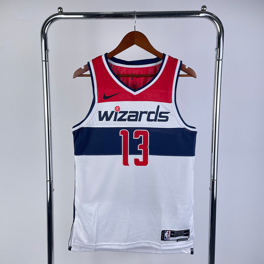 Jordan Poole #13 Washington Wizards NBA Association Edition WHITE 2023-24 Swingman Jersey