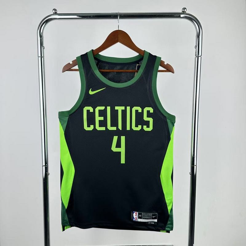 Jrue Holiday #4 Boston Celtics NBA 2024-25 City Edition Swingman Jersey