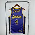 Load image into Gallery viewer, Dalton Knecht #4 Los Angeles Lakers NBA Statement Edition 2024-25 Swingman Jersey
