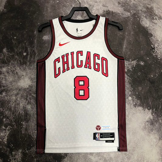 Zach Lavine #8 Chicago Bulls NBA Standard City Edition Swingman Jersey