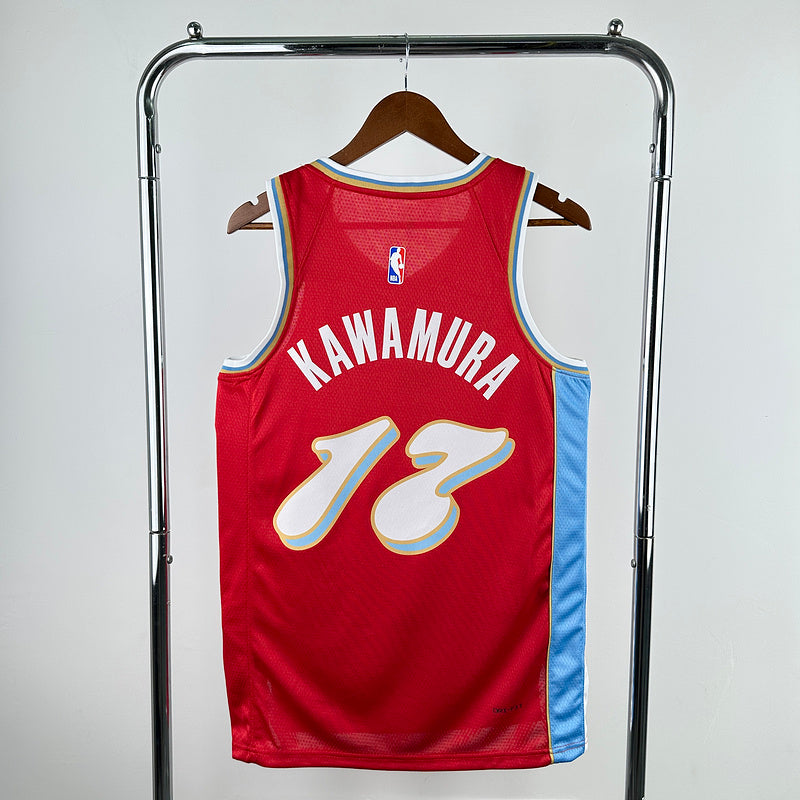 Yuki Kawamura #17 Memphis Grizzlies 2024-25 CITY EDITION NBA Swingman Jersey