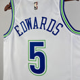 Load image into Gallery viewer, Anthony Edwards #5 Minnesota Timberwolves NBA Standard Size Swingman Jersey
