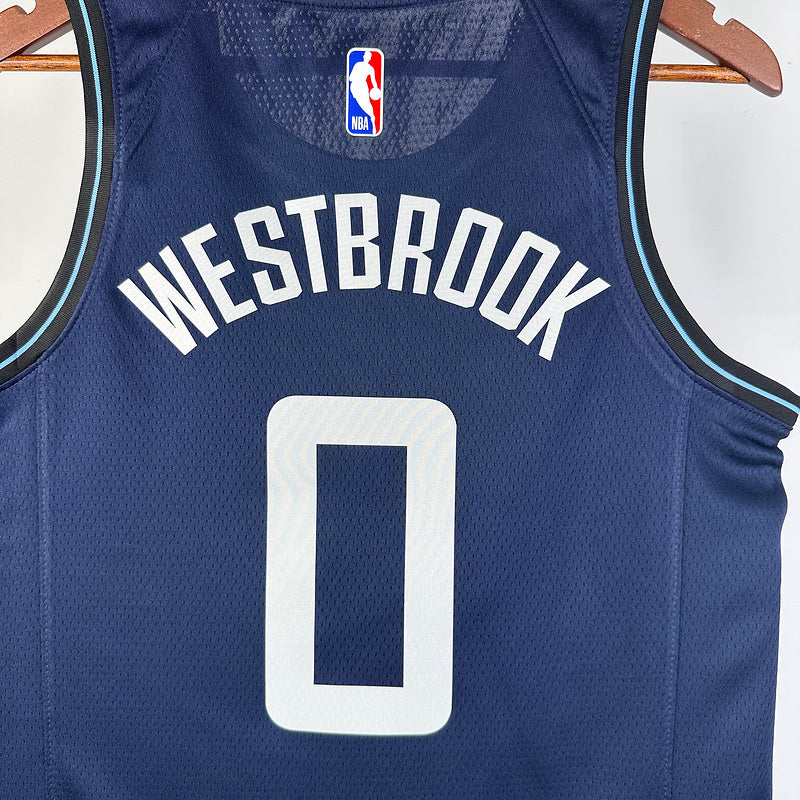 Russell Westbrook #0 Los Angeles Clippers 2024 City Edition Swingman Jersey