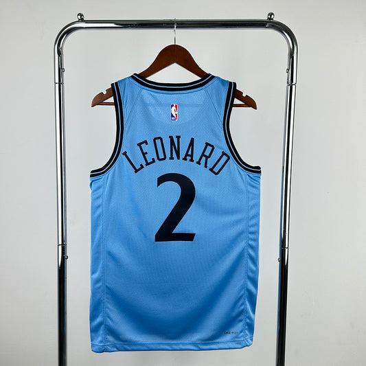 Kawhi Leonard #2 Los Angeles Clippers City Edition NBA 2024-25 Swingman Jersey