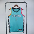 Load image into Gallery viewer, Victor Wembanyama #1 San Antonio Spurs Sky Blue Swingman Jersey
