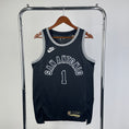 Load image into Gallery viewer, Victor Wembanyama #1 San Antonio Spurs NBA BLACK Edition 2024-25 Swingman Jersey
