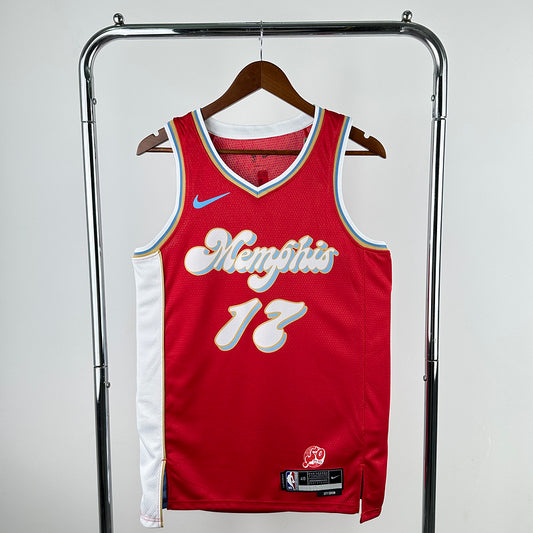 Yuki Kawamura #17 Memphis Grizzlies 2024-25 CITY EDITION NBA Swingman Jersey