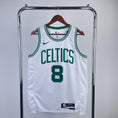 Load image into Gallery viewer, Kristaps Porziņģis #8 Boston Celtics NBA 2024-25 WHITE Association Edition Swingman Jersey
