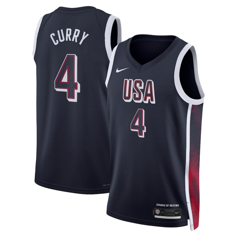 Steph Curry #4 Team USA Olympics NBA Swingman Jersey - Golden State Warriors