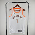 Load image into Gallery viewer, Victor Wembanyama #1 San Antonio Spurs City White NBA Jersey
